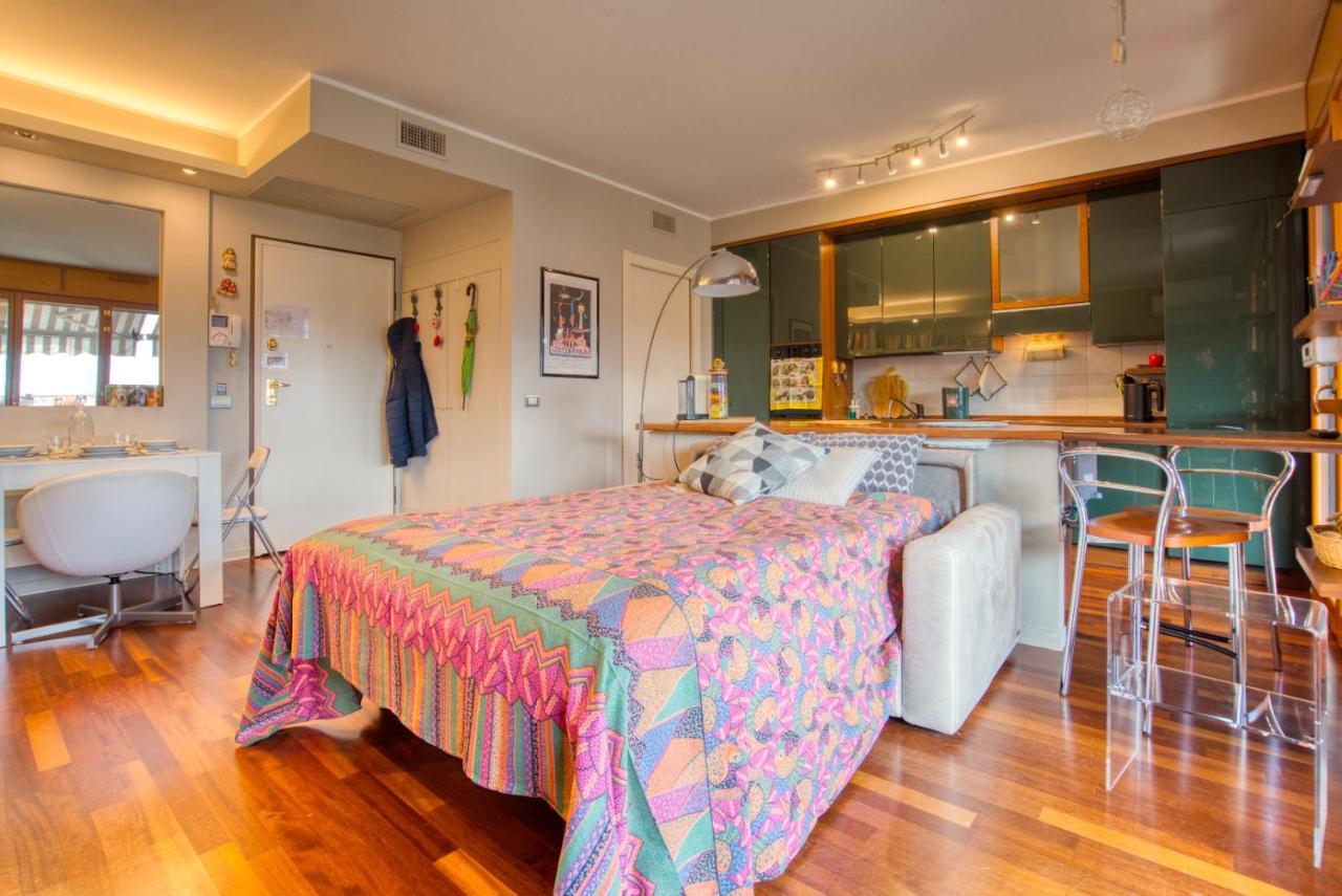Caseospitali - Casa Di Bibi, Colorato Ed Elegante Bilocale Vicino Al Naviglio Martesana Per 4 Vimodrone Ngoại thất bức ảnh